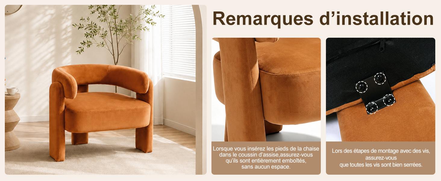 Hinweise zur Montage des HomeMiYN Sessels